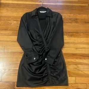 Zara mini black dress